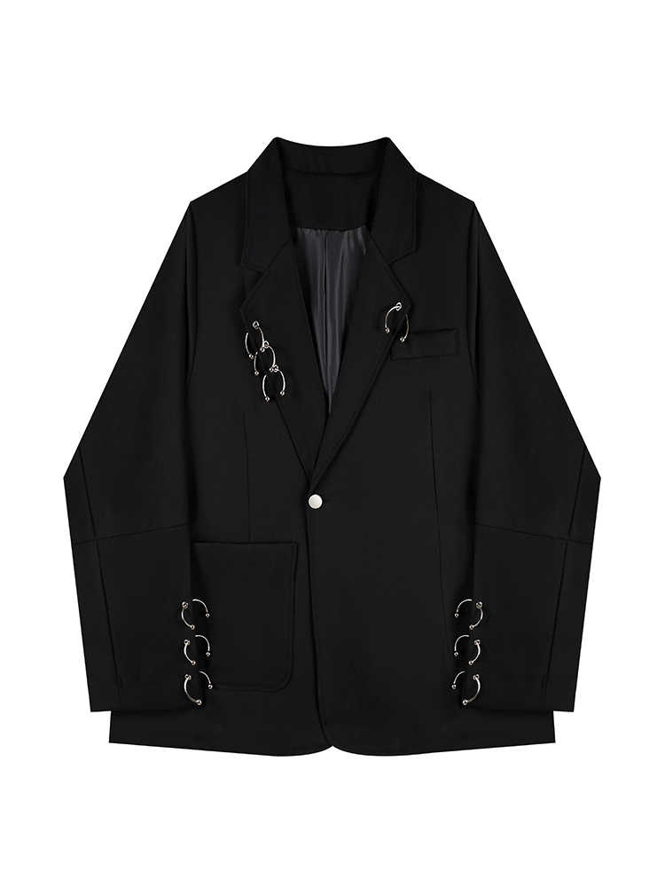 Femmes noir gothique Emo autom - Blazer Women Oversized avis et prix