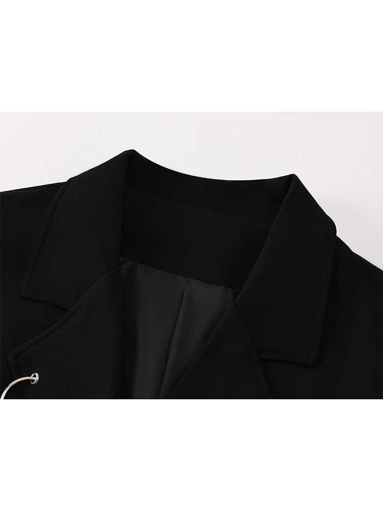 Femmes noir gothique Emo autom - Blazer Women Oversized avis et prix