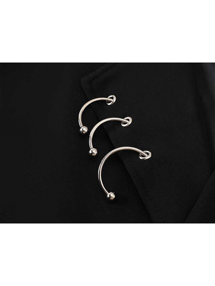 Femmes noir gothique Emo autom - Blazer Women Oversized avis et prix