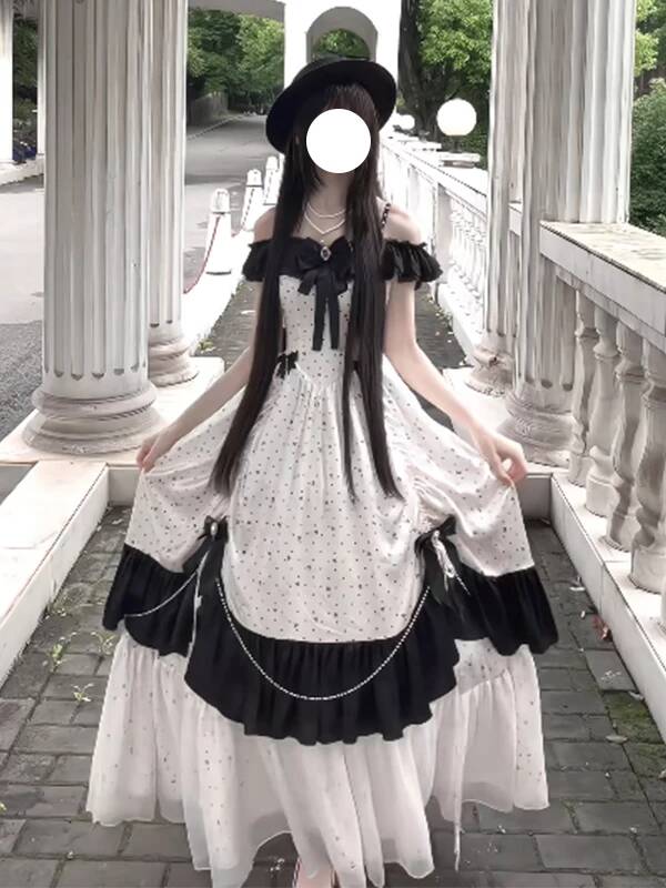 Nouvelle Robe de Soirée Lolita - Off Shoulder Top avis et prix