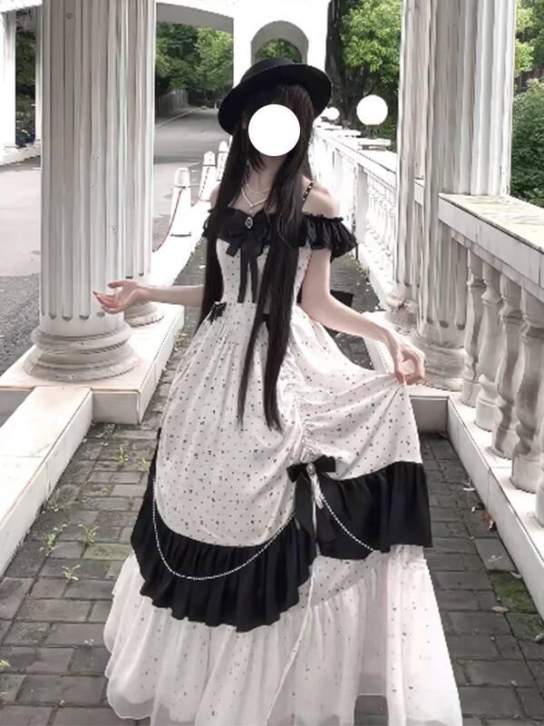 Nouvelle Robe de Soirée Lolita - Off Shoulder Top avis et prix