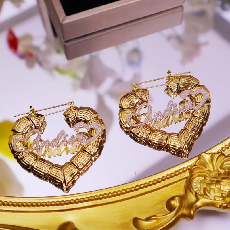 Boucles d'oreilles en bambou e - Women Fashion Name Ideas avis et prix