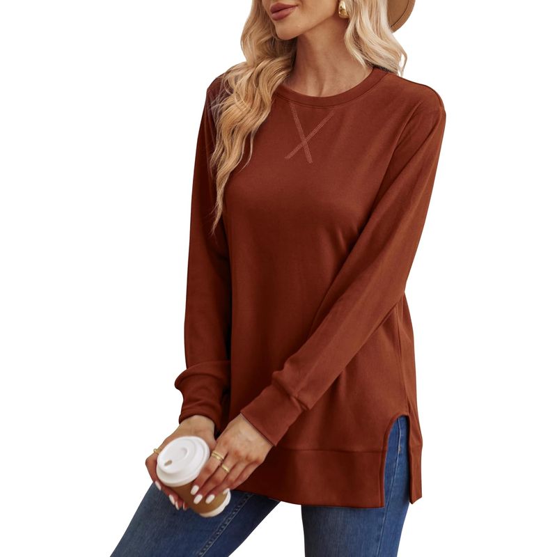Sweat-shirt femme à fentes lat - Women'S Fashion Trends Fall 2025 avis et prix