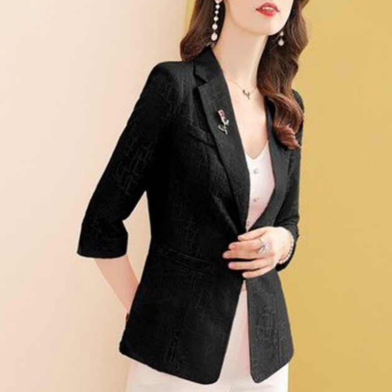 Blazer élégant uni avec poches - Blazer Women Oversized avis et prix