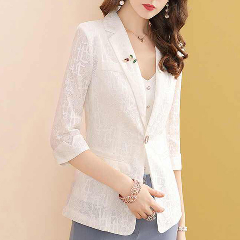 Blazer élégant uni avec poches - Blazer Women Oversized avis et prix