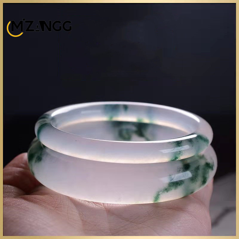 Bracelet en jadéite verte natu - Women Fashion Jewellery avis et prix