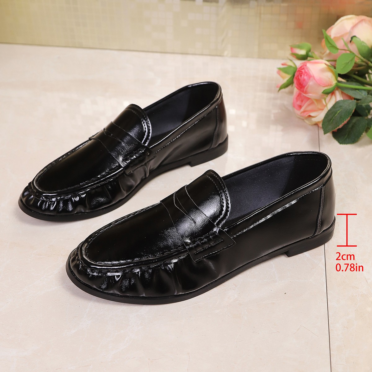 Mocassins plats noirs décontra - Women'S Fashion Spring Summer 2026 avis et prix
