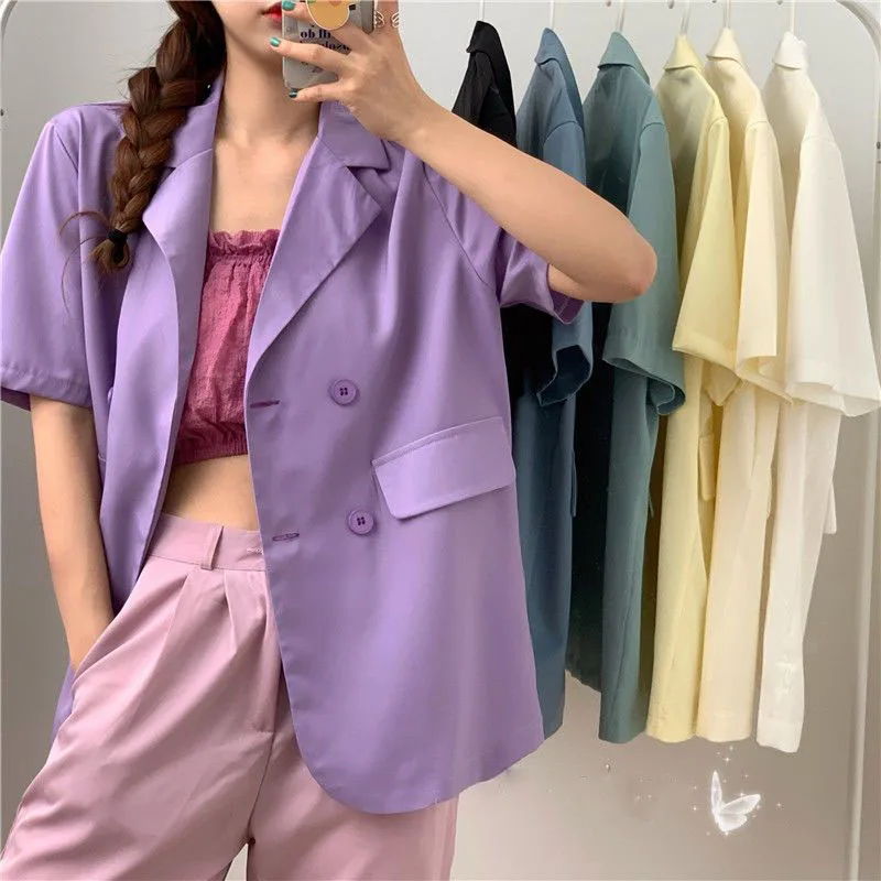 SMVP 2025 femmes été à manches - Blazer Women Oversized avis et prix